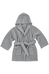 Meyco Bathrobe Basic Terry - Grey - 86/92cm - Mari Kali Stores Cyprus